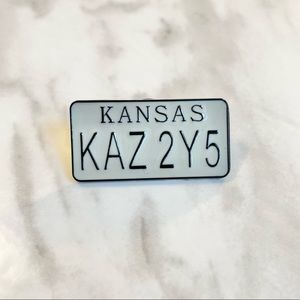 🎉 New Supernatural License Plate Pin